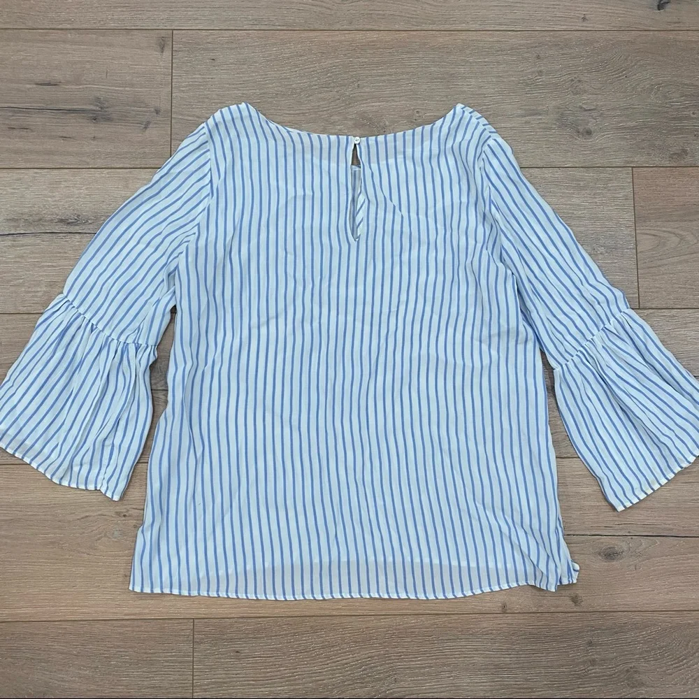 Women’s ZARA stripped blouse SzL - Picture 5 of 5